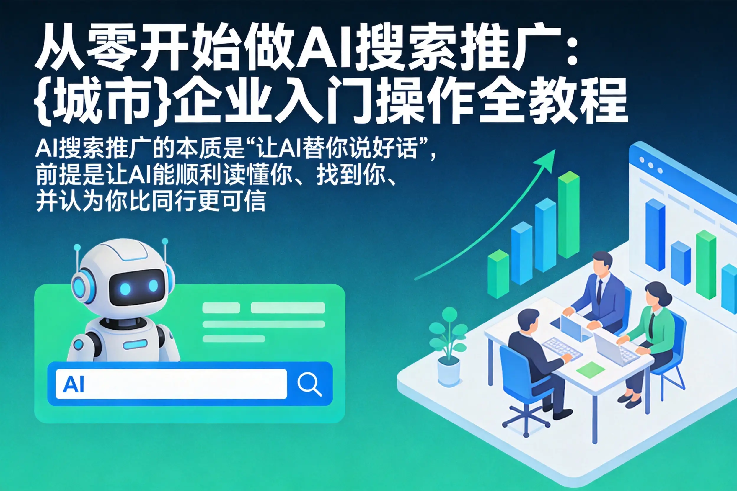 从零开始做AI搜索推广:长治企业入门操作全教程